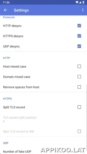 ByeByeDPI скриншот 5